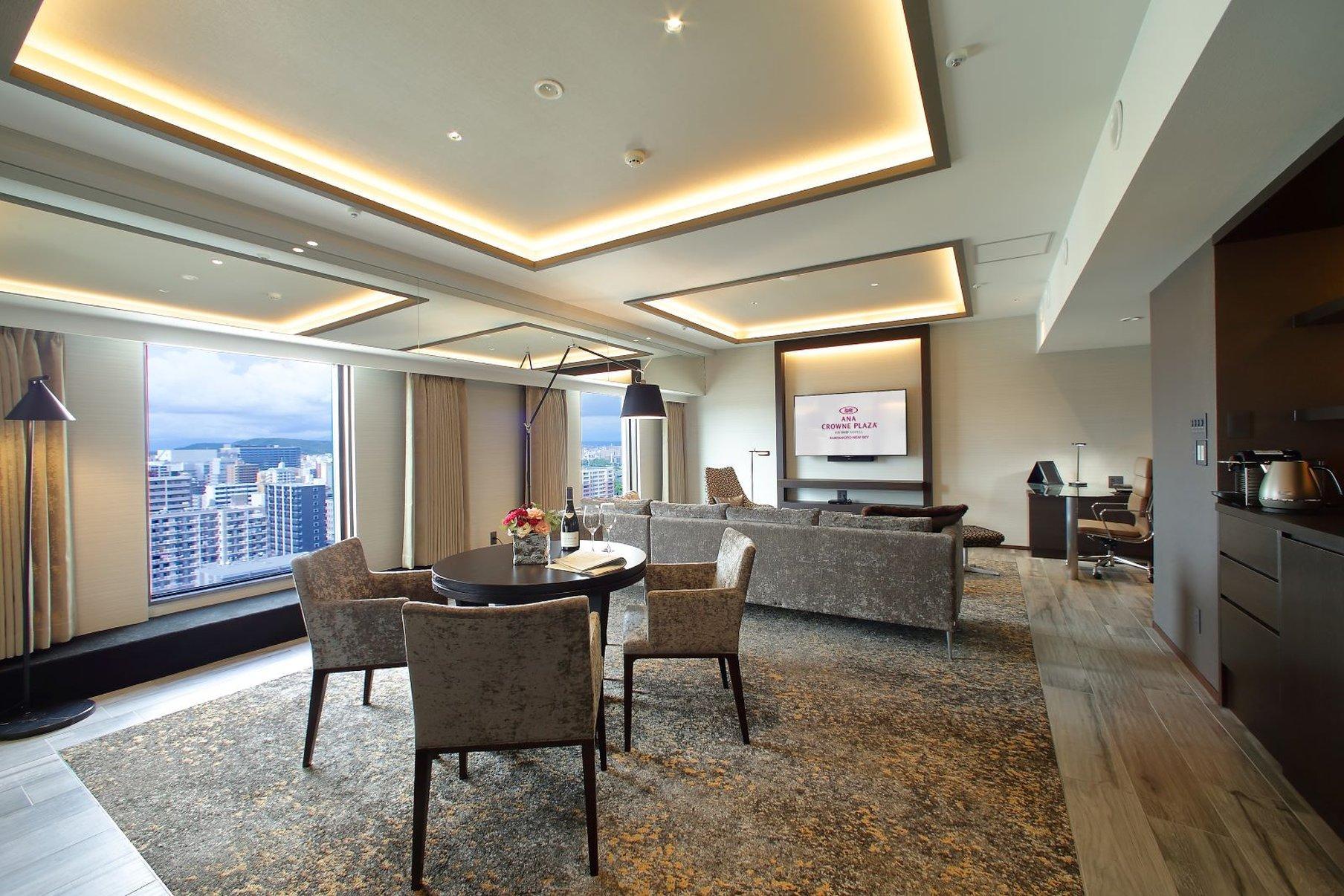 Ana Crowne Plaza Kumamoto New Sky By Ihg Hotell Exteriör bild