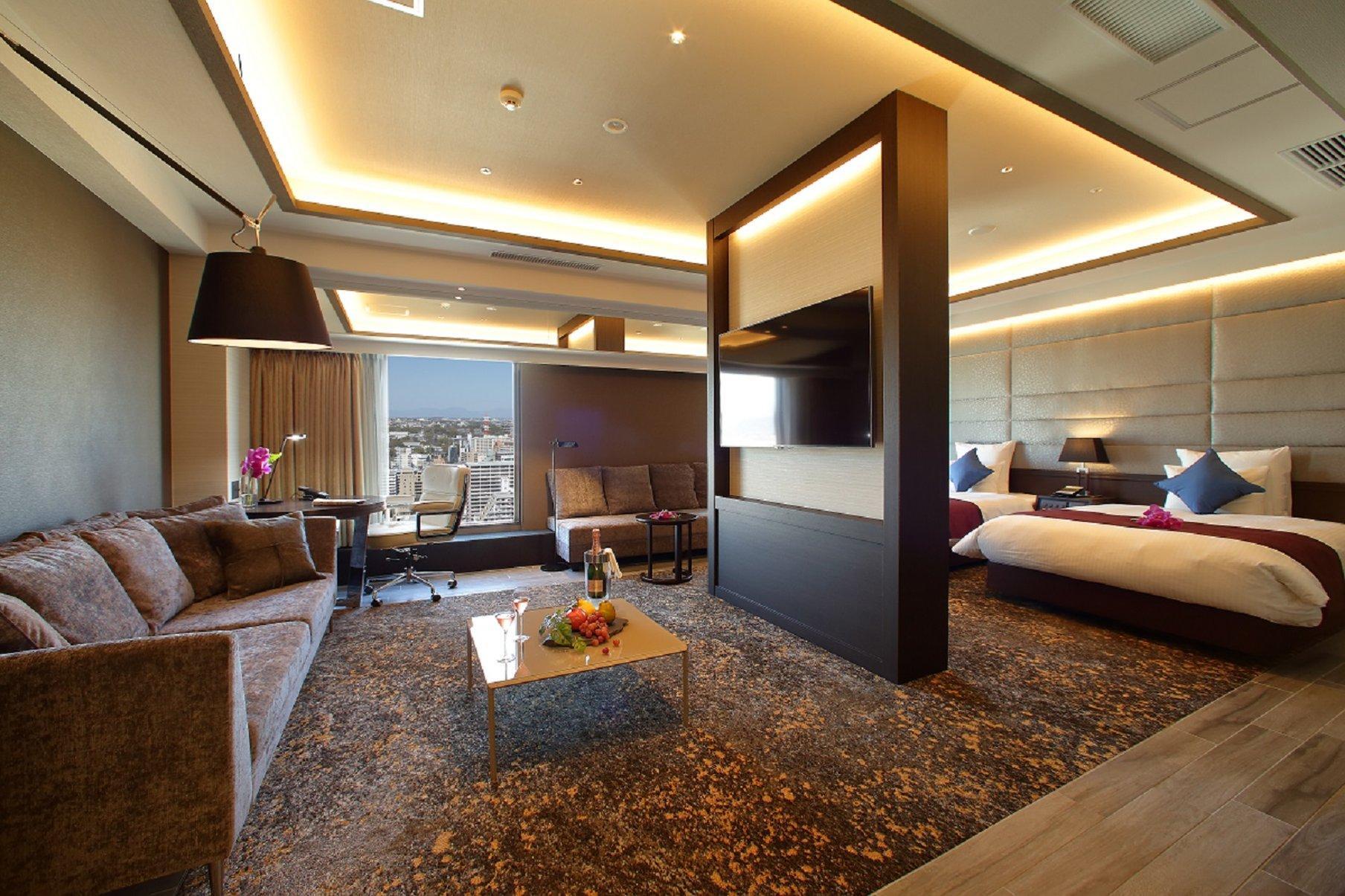 Ana Crowne Plaza Kumamoto New Sky By Ihg Hotell Exteriör bild