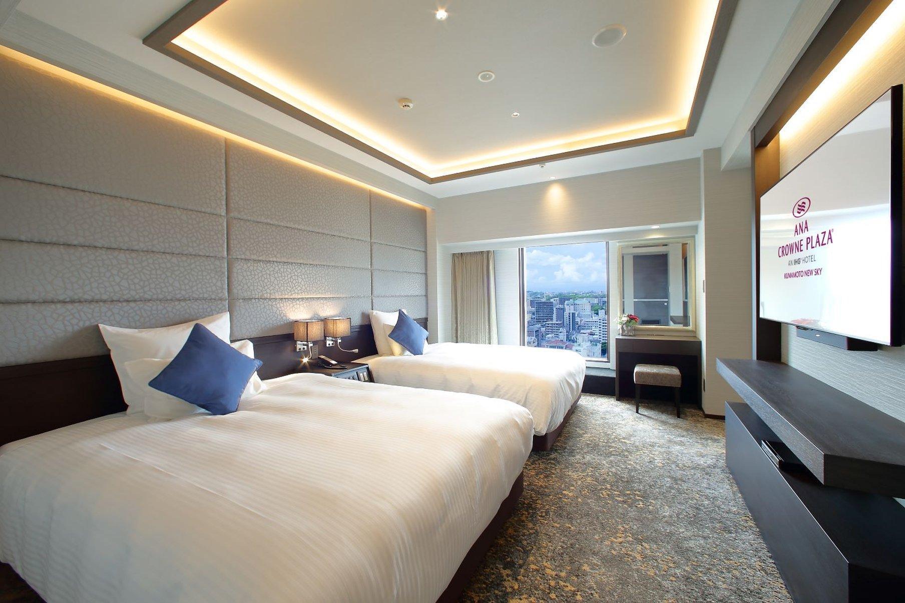 Ana Crowne Plaza Kumamoto New Sky By Ihg Hotell Exteriör bild