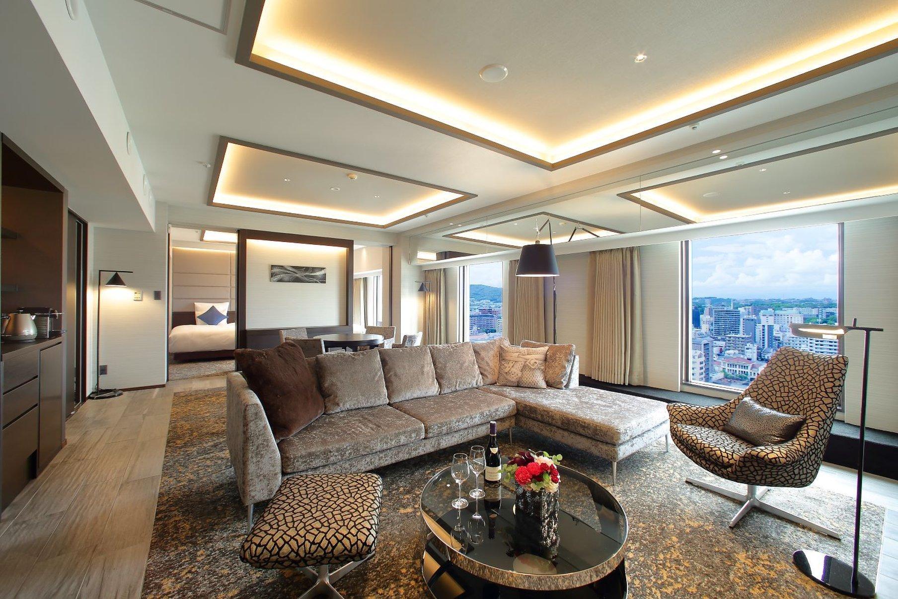 Ana Crowne Plaza Kumamoto New Sky By Ihg Hotell Exteriör bild