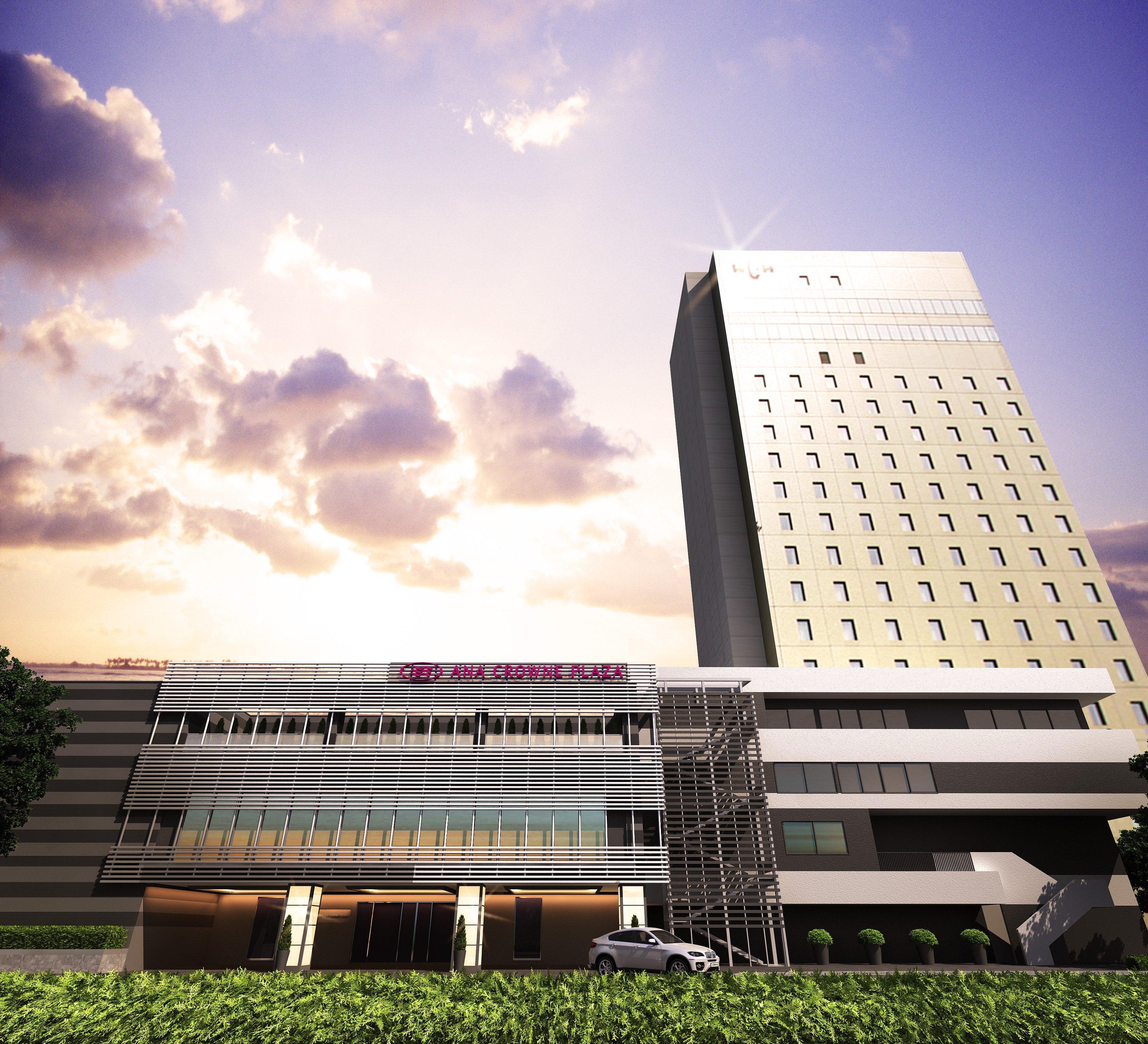 Ana Crowne Plaza Kumamoto New Sky By Ihg Hotell Exteriör bild