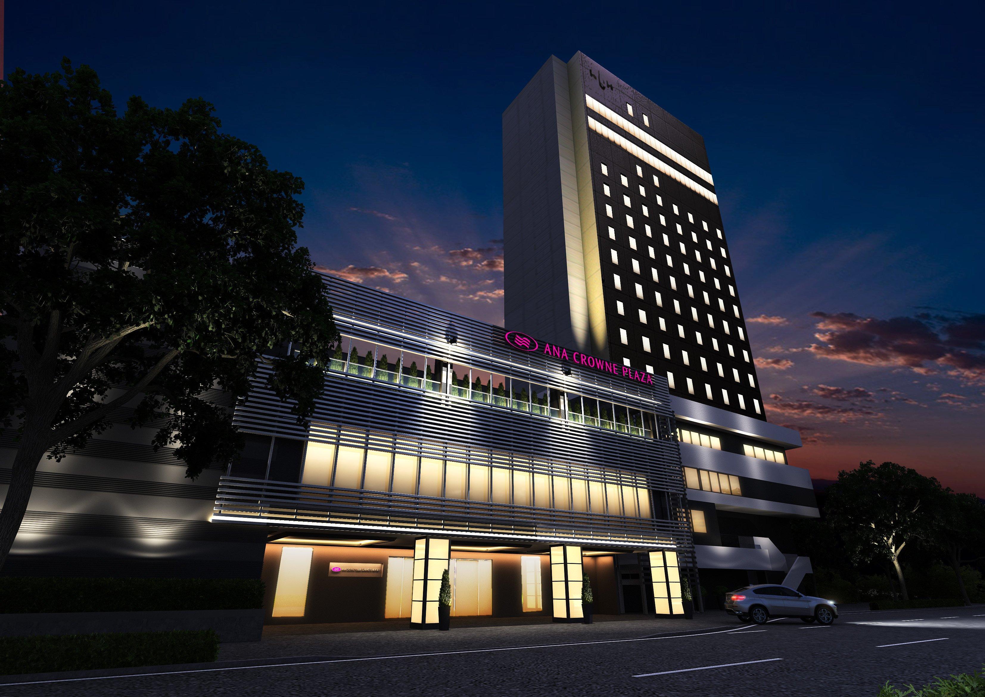 Ana Crowne Plaza Kumamoto New Sky By Ihg Hotell Exteriör bild