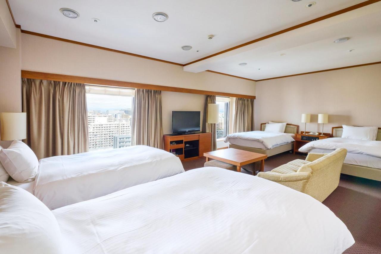 Ana Crowne Plaza Kumamoto New Sky By Ihg Hotell Exteriör bild