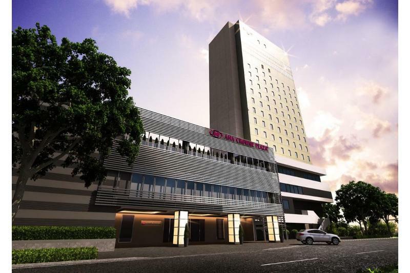 Ana Crowne Plaza Kumamoto New Sky By Ihg Hotell Exteriör bild